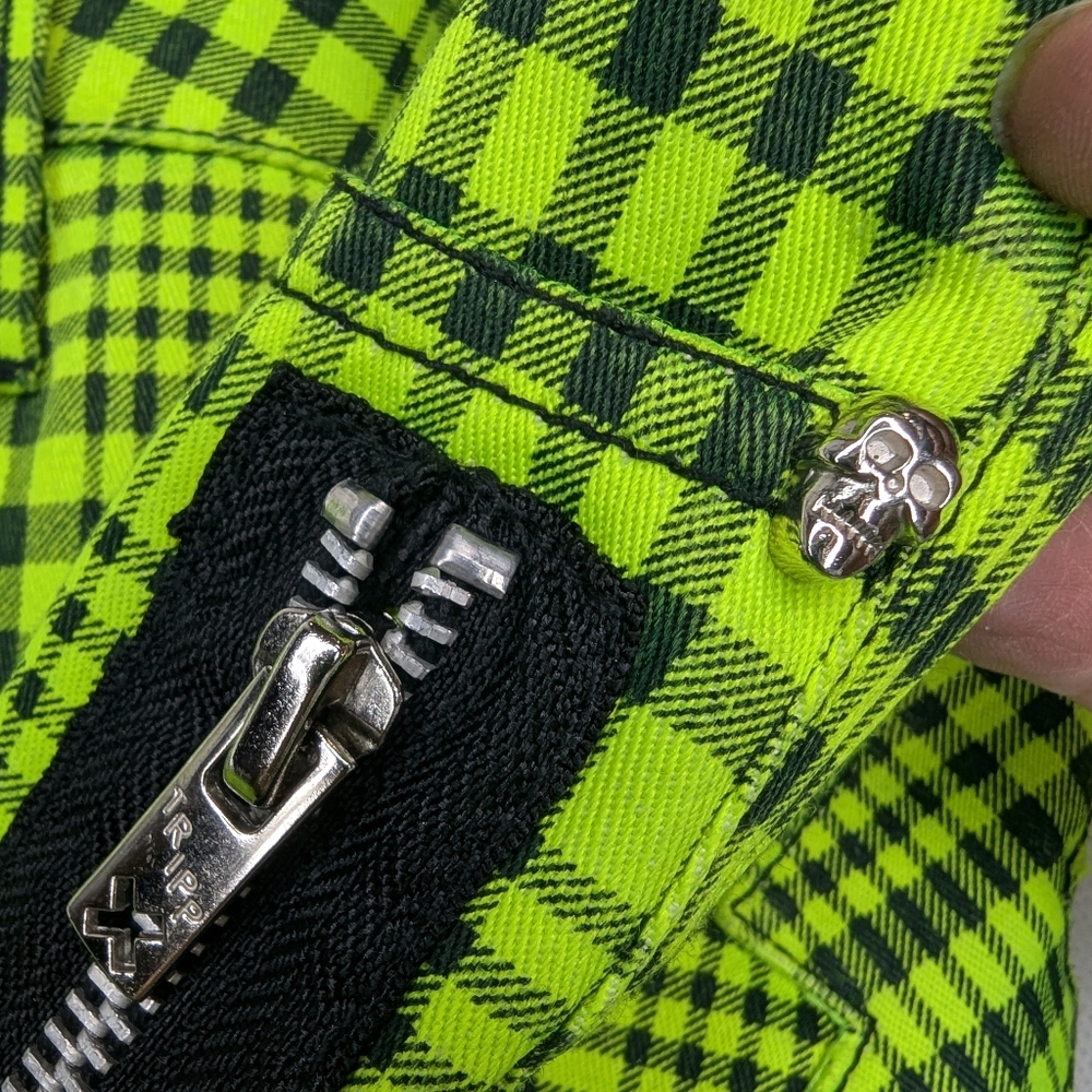 Tripp NYC Daang Goodman Vintage 1990's Goth Punk Rock Trash & Vaudeville Pants - Picture 4 of 7